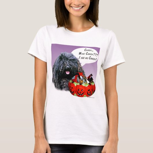T-shirt Puli Halloween Candy (Devant)