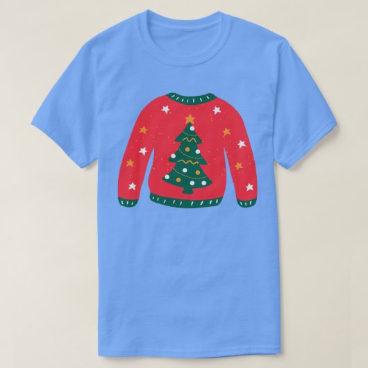 T-shirt Pull de Noël (Design devant)
