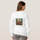 T-shirt Pull de Noël laid (Dos entier)
