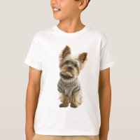 Pull élégant Yorkshire Terrier Enfants