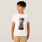 T-shirt Pull Ferret Enfants (Devant entier)