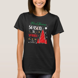 T-shirt Pull moche. Noël Santa Renne Bonhomme de neige Gin