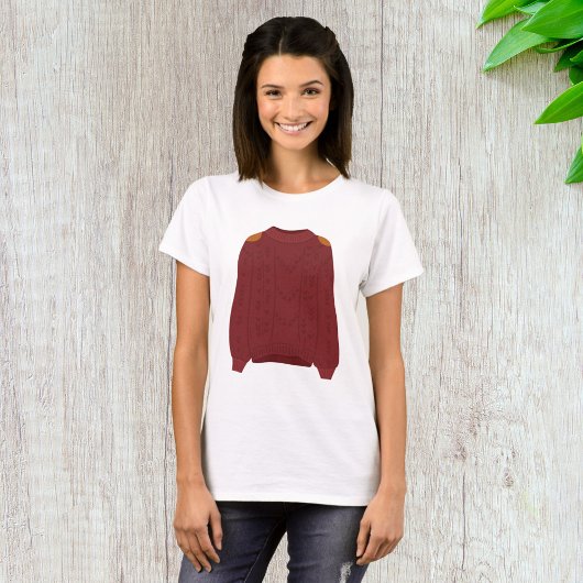 T-shirt Pull tricoté