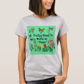 T-shirt Pulling Weeds Me Rend Heureux ! Chemise femme (Devant)