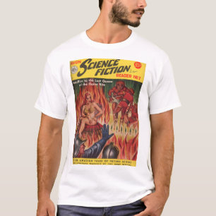 T-shirt _Pulp AR du lecteur 02 de la science-fiction