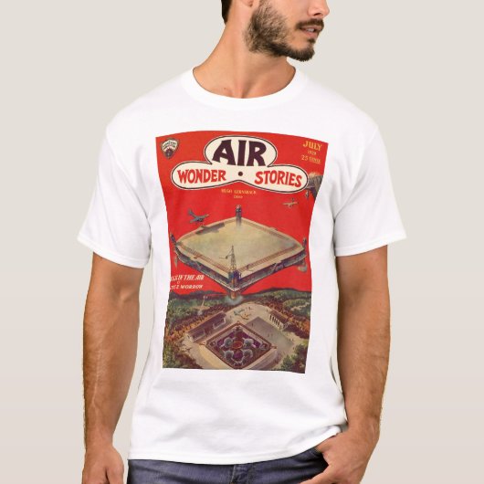 T-shirt _Pulp des histoires de merveille d'air v01 n01 (Devant)