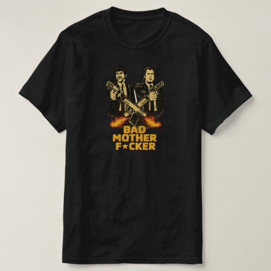 T-shirt pulp fiction Vincent & Jules (Design devant)