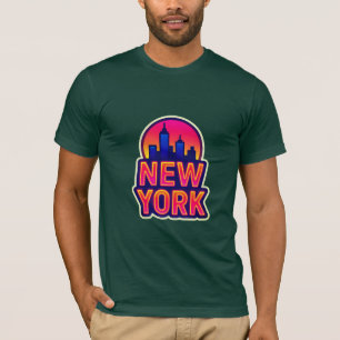 T-shirt Pulse urbaine : Lumières de New York