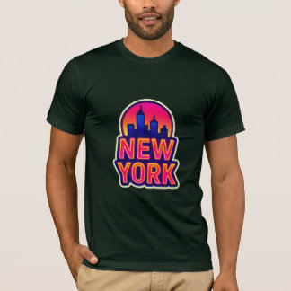 T-shirt Pulse urbaine : Lumières de New York