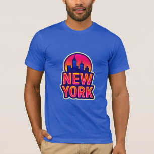 T-shirt Pulse urbaine : Lumières de New York