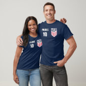 T-SHIRT PULSIQUE 10 -USMNT (Unisexe)