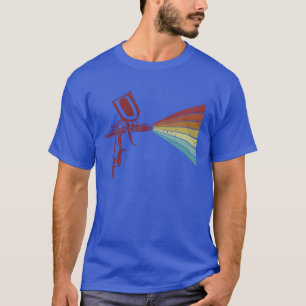T-shirt Pulvérisateur de voiture rétro pour peintre automo