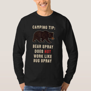 T-shirt Pulvérisateur d'ours pas de vaporisateur de bogues