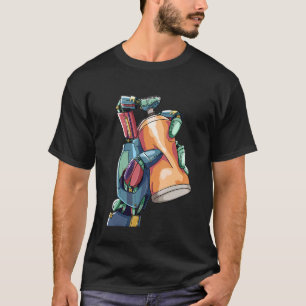T-shirt Pulvérisateur Peinture Robot Street Graffiti urbai