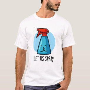 T-shirt Pulvérisons Drôle Praying Bottle Pun