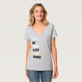 T-Shirt « Pump & Repeat » (Devant entier)