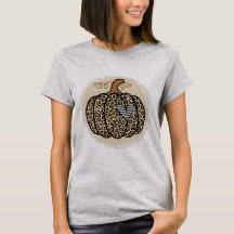 Pumpkin Fall Pumpkin Leopard Print Funny