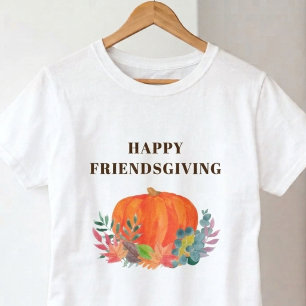 T-shirt Pumpkin Friendsgiving Joyeux