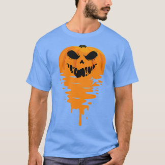 T-shirt Pumpkin Meltdown funny for halloween by el mehdi