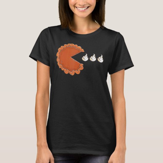 T-shirt Pumpkin Pie Thanksgiving (Devant)