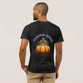 T-shirt Pumpkin Queen - Royal Autumn Crown (Dos entier)