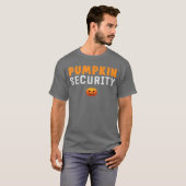 T-shirt Pumpkin Security Kids Halloween Idea For Trick Or (Devant entier)