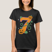 T-shirt Pumpkin Six Seven 67 Matching 7 Halloween Couple (Devant)