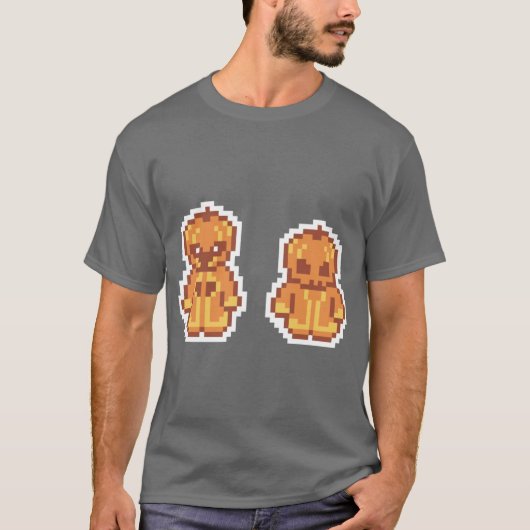 T-shirt Pumpkin Sorcerer and Child (Devant)
