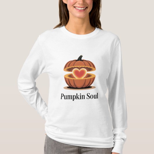 T-shirt Pumpkin Soul Autumn Sweatshirt (Devant)