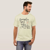 T-shirt « Pumpkin Spice Makes Everything Nice » | (Devant entier)