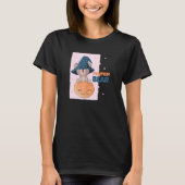 T-shirt Pumpkin Witch Bear (Devant)