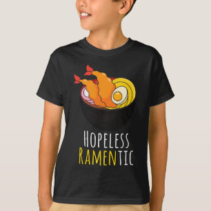 T-shirt Pun à nouilles Kawaii Ramen Ramento sans espoir