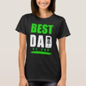 T-shirt Pun Best Papa By Disk Golf Pour Frisbee Golf Fath  (Devant)