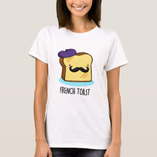 T-shirt Pun de pain de pain Funky Toast Français