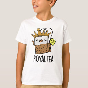 T-shirt Pun de thé amusant Royal tea