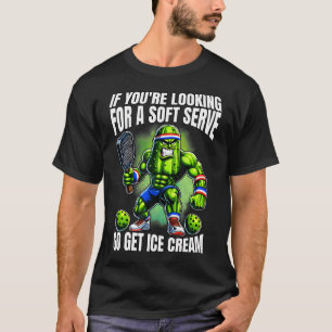 T-shirt Pun drôle pour amateur de Pickleball avec un corni