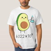 T-shirt Pun numérique d'Avogadro (Devant)