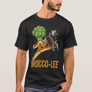 T-shirt Pun Papa Joke Brocco Lee Vegetable Broccoli