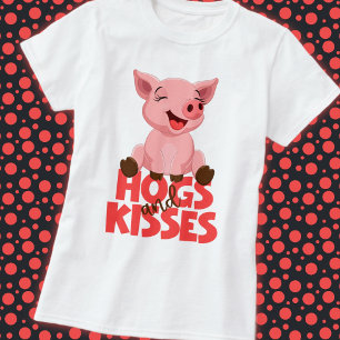 T-shirt Pun porc mignon