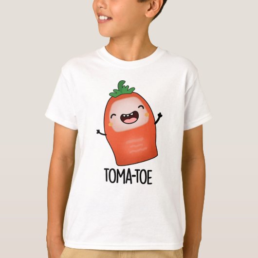 T-shirt Pun tomate amusant (Devant)