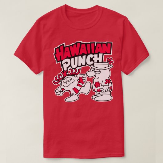 T-shirt Punch hawaïen (Design devant)