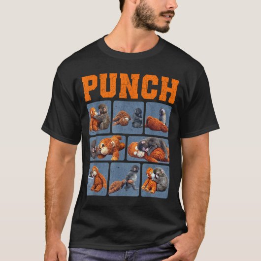 T-shirt Punch monkey  (Devant)