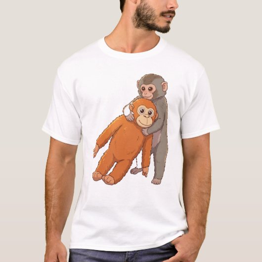 T-shirt Punch Monkey • Continuez d'avancer (Devant)