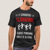 T-shirt Punching Clogging Clog Clogger (Devant)