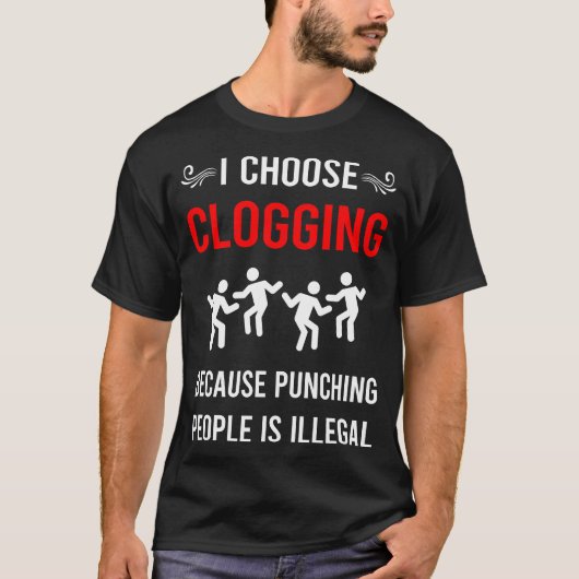 T-shirt Punching Clogging Clog Clogger (Devant)