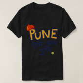 T-shirt Pune Tithe kay Une (Design devant)