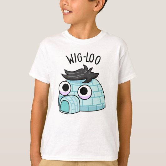 T-shirt Punition drôle d'igloo Wig-loo (Devant)