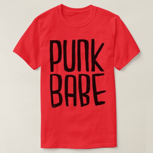 T-shirt Punk babe (Design devant)