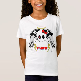 T-Shirt Punk gothique de fille