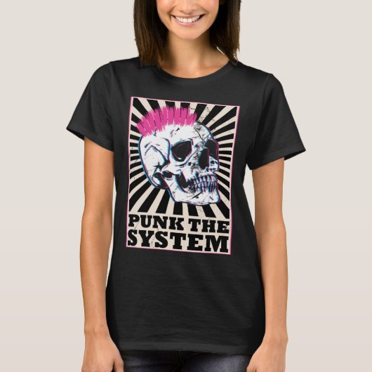 T-shirt punk ironique 7 (Devant)